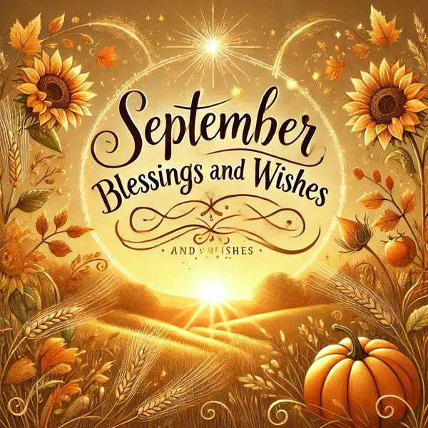 September Blessings and Wishes