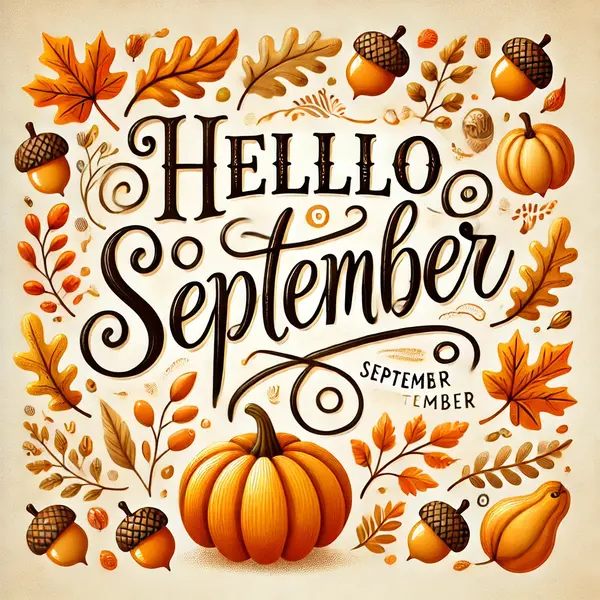 Positive Hello September Sayings