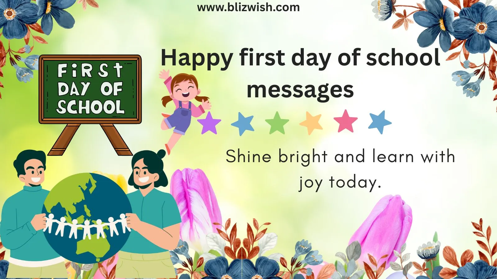 Happy first day of school messages