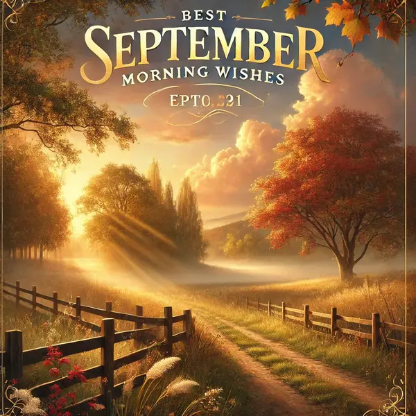 Best September Morning Wishes for Calendars