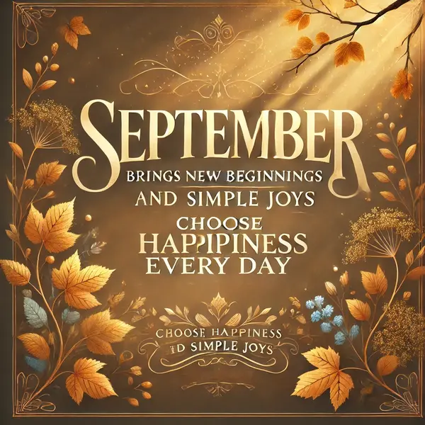 September happiness quotes