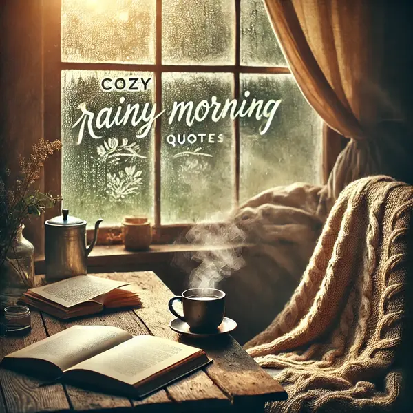 Cozy Rainy Morning Quotes