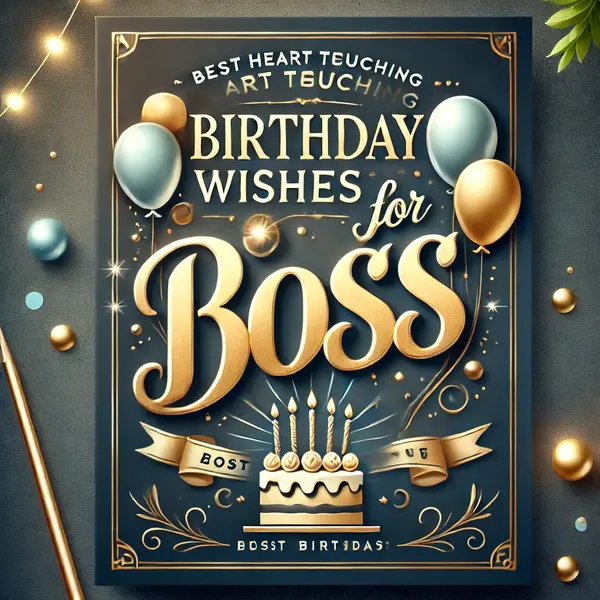 Best Heart Touching Birthday Wishes for Boss