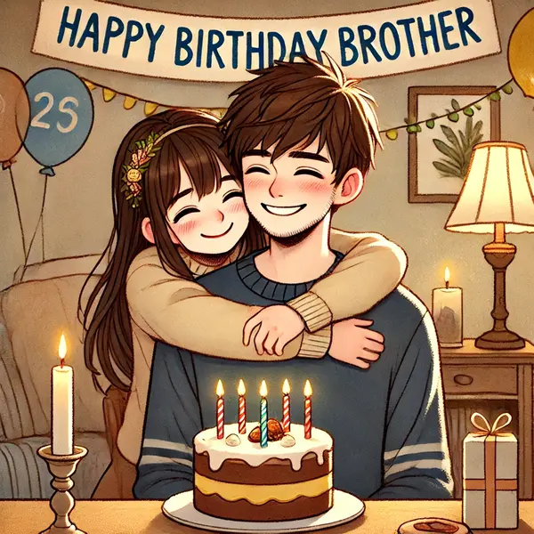 Heart Touching Birthday Messages for Brother