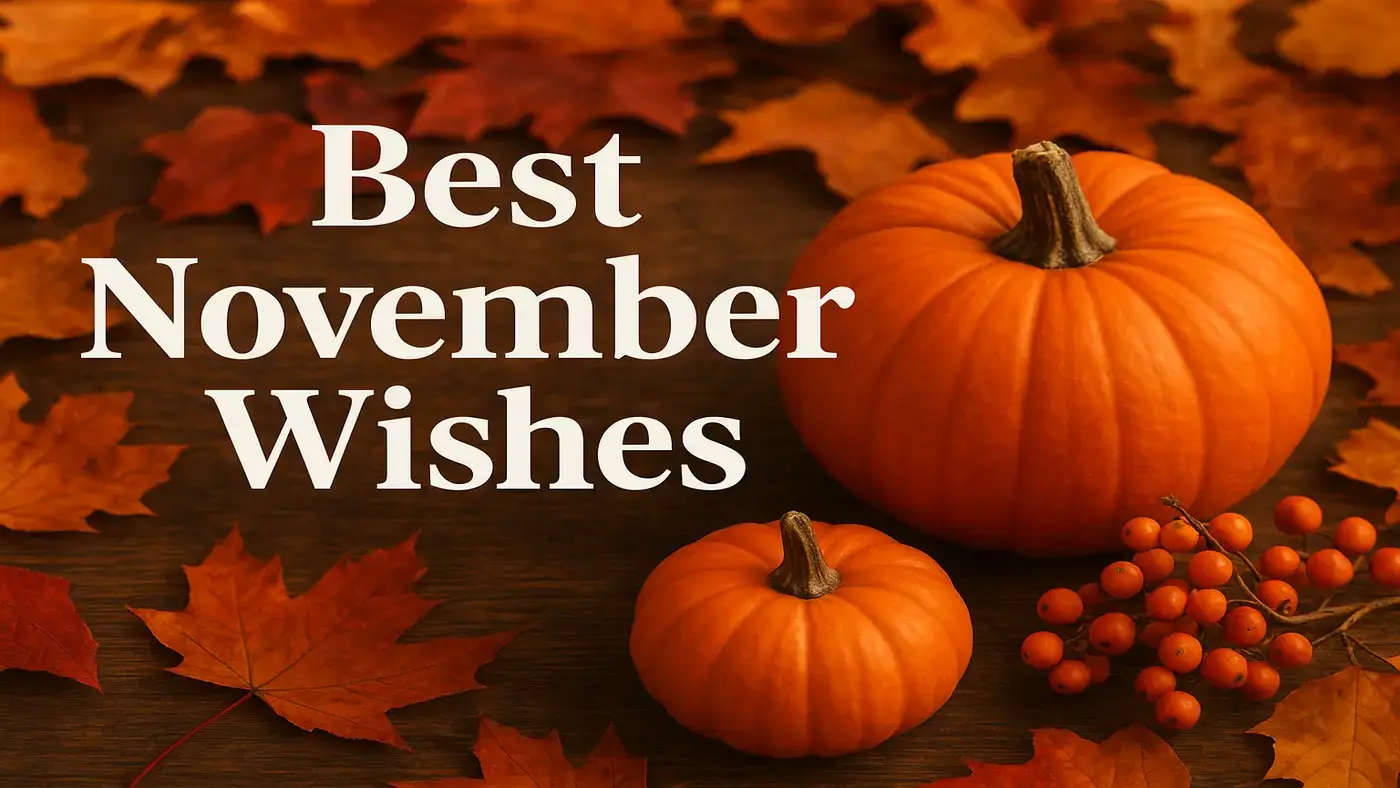 Best November Wishes to Spread Love, Laughter & Gratitude